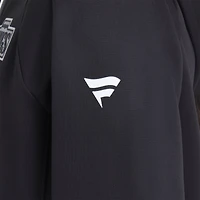 Sweat à capuche zippé intégral Fanatics Black Authentic Pro Rink des Los Angeles Kings pour femme