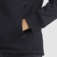 Sweat à capuche zippé intégral Fanatics Black Authentic Pro Rink des Los Angeles Kings pour femme