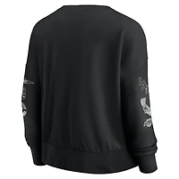 Sweat-shirt à capuche noir Los Angeles Kings Go Team Fanatics pour femme