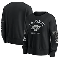 Sweat-shirt à capuche noir Los Angeles Kings Go Team Fanatics pour femme