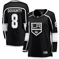 Fanatics Drew Doughty pour femmes, maillot de joueur échappé à domicile des Kings Los Angeles, noir