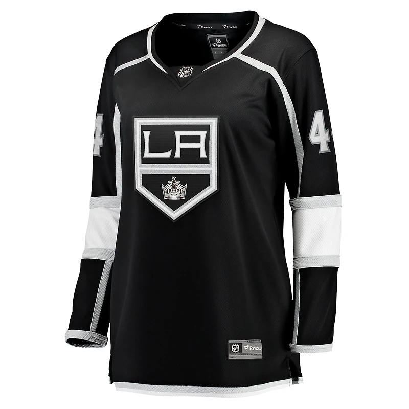 Women's Fanatics Mikey Anderson Black Los Angeles Kings Home Breakaway Player Jersey