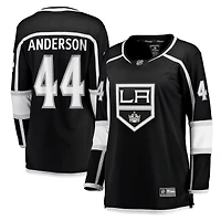 Women's Fanatics Mikey Anderson Black Los Angeles Kings Home Breakaway Player Jersey