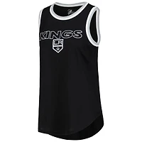 Women's G-III 4Her by Carl Banks Black Los Angeles Kings Strategy Tank Top