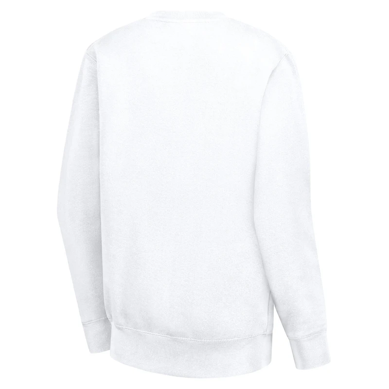 Sweat-shirt polaire à enfiler G-III 4Her pour femmes par Carl Banks, blanc