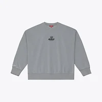 Sweat-shirt Mitchell & Ness gris pour femme, Los Angeles Kings Core Essentials