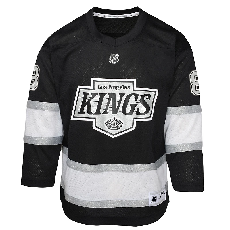 Maillot de joueur réplique à domicile noir Drew Doughty des Los Angeles Kings pour jeunes Outerstuff