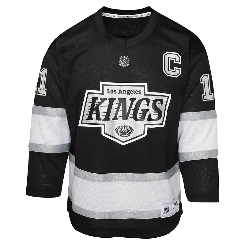 Youth Anze Kopitar Black Los Angeles Kings Replica Player Jersey