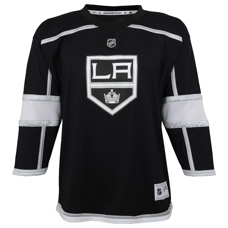 Enfant Noir Los Angeles Kings Domicile 2020/21 - Réplique Maillot Personnalisé