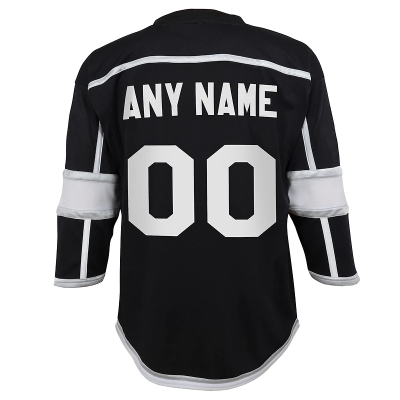 Enfant Noir Los Angeles Kings Domicile 2020/21 - Réplique Maillot Personnalisé