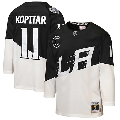 Youth Mitchell & Ness Anze Kopitar Black/White Los Angeles Kings 2020 Stadium Series Power Play Jersey