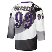 Maillot de joueur alternatif rétro Mitchell & Ness Wayne Gretzky des Los Angeles Kings 1995/96 Power Play avec écusson capitaine