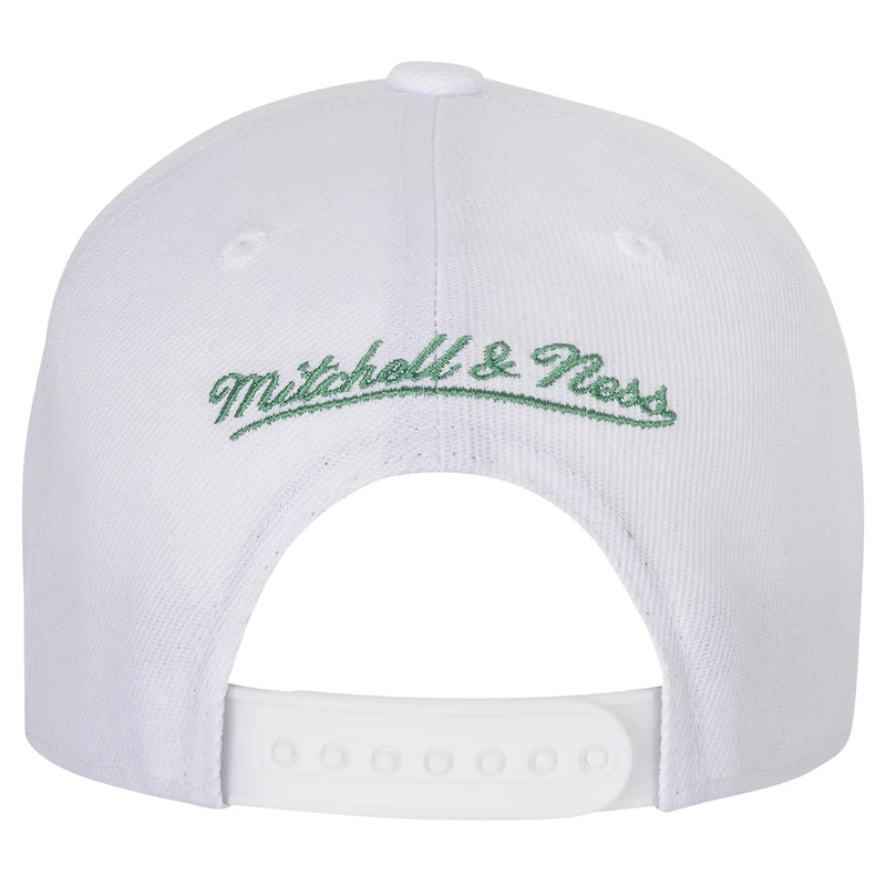 Youth Mitchell & Ness White Los Angeles Kings After Shock Snapback Hat