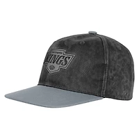 Youth Outerstuff  Black/Silver Los Angeles Kings True Retro Deadstock Adjustable Hat