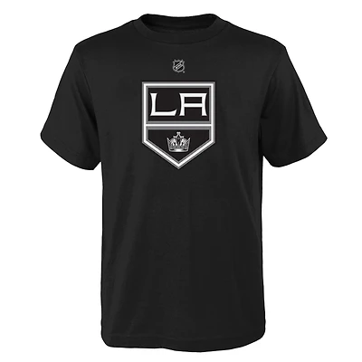 Youth Outerstuff Black Los Angeles Kings Primary Logo T-Shirt