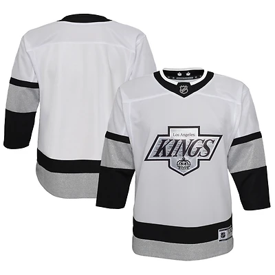 Youth White Los Angeles Kings 2021/22 Alternate - Premier Jersey