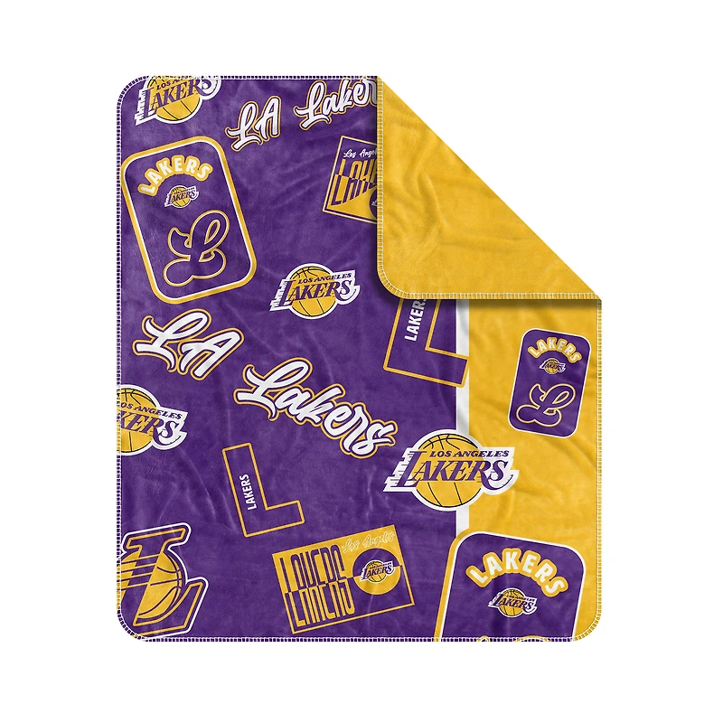  Los Angeles Lakers 50" x 60" Dream Weave Throw Blanket