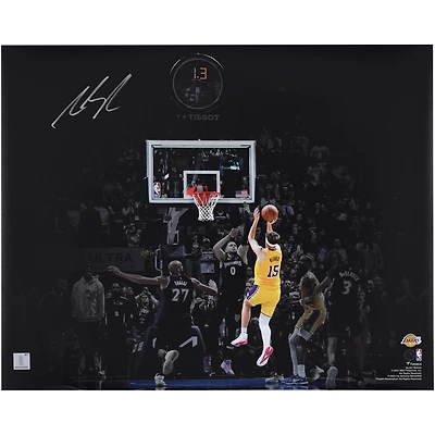 Photo dédicacée d'Austin Reaves (Los Angeles Lakers) - 40 x 50 cm (16 x 20 pouces) - Victoire contre Minnesota