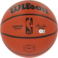 Ballon de basket-ball d'intérieur/extérieur Wilson Authentic Series autographié par Austin Reaves des Los Angeles Lakers