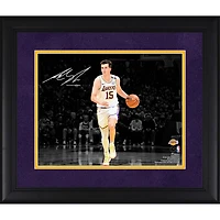 Austin Reaves Los Angeles Lakers Fac-similé Signature Encadré 11" x 14 " Photographie Spotlight