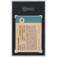 Elgin Baylor Los Angeles Lakers 1961-62 Fleer Sinks a Basket #46 SGC Authentifié 6 Carte