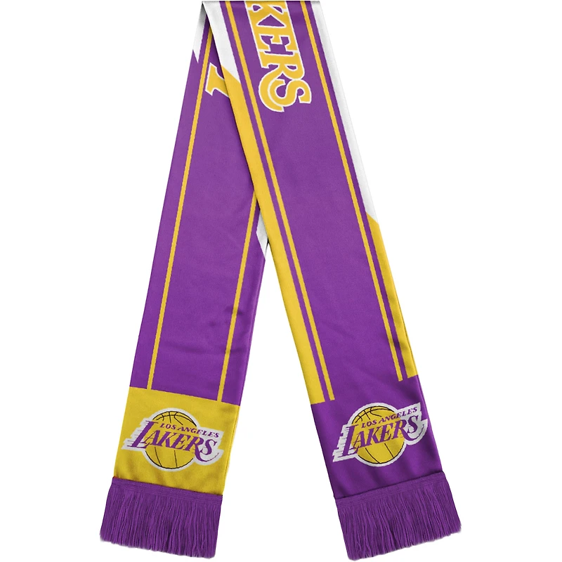 Mot-symbole FOCO Los Angeles Lakers Color Wave - Écharpe