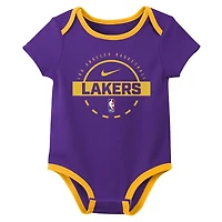 Ensemble deux pièces Nike Los Angeles Lakers pour bébé