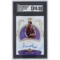 V106832 LAKERS Jerry West Los Angeles Lakers Autographié 2020-21 Panini Crown Royale FOTL Royal Signatures #RS-JWS #10/17 SGC Authentifié 8.5/10 Carte Jerry West AUT PAA TRADING CARDS 45853 AUTTRC CA01BK9350 #15