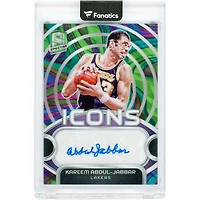Kareem Abdul-Jabbar Los Angeles Lakers Autographed 2023-24 Panini Spectra Icons #IA-KAJ #2/5 Card