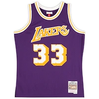 Kareem Abdul-Jabbar Los Angeles Lakers Autographed Mitchell & Ness 1983-84 Purple Swingman Jersey with Multiple Inscriptions - Limited Edition of 12