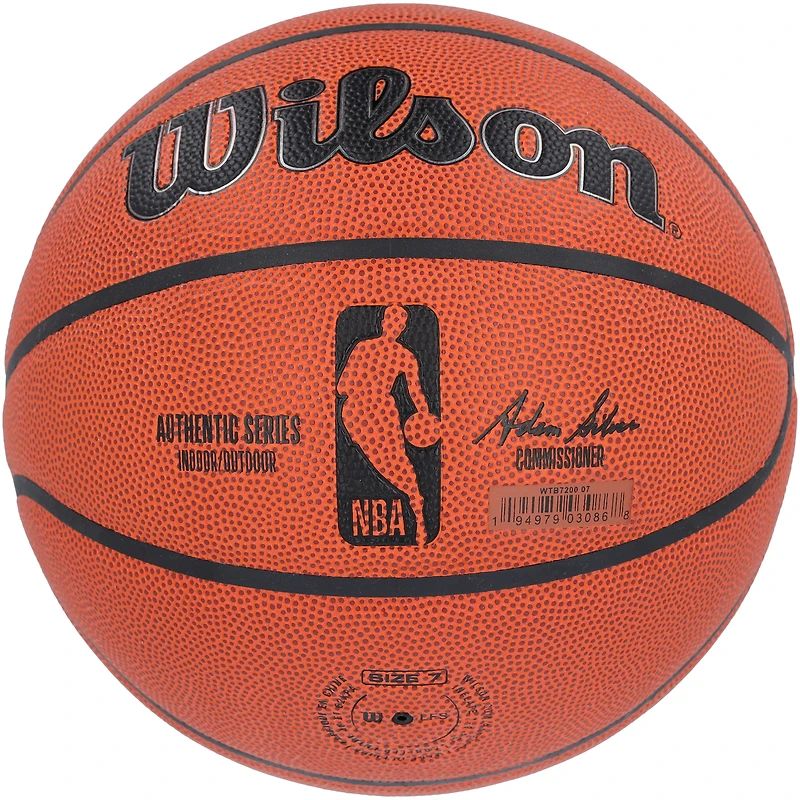 Kareem Abdul-Jabbar Los Angeles Lakers Autographed Wilson Authentic Series Indoor/Outdoor Basketball