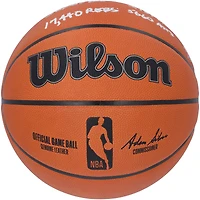 Kareem Abdul-Jabbar Los Angeles Lakers Autographed Wilson Official Game Basketball with Multiple Inscriptions - Limited Edition of 6