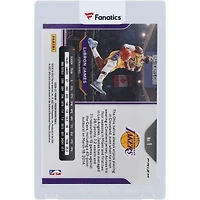 Carte LeBron James Los Angeles Lakers 2020-21 Panini Prizm Green Prizm #1