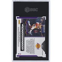 Carte Panini Prizm Ruby Wave Prizm #1 SGC 2020-21 des Los Angeles Lakers de LeBron James authentifiée 9