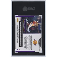 Carte Panini Prizm Silver Prizm #1 SGC 8.5 authentifiée des Los Angeles Lakers de LeBron James 2020-21