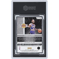 LeBron James Los Angeles Lakers 2021-22 Panini Noir Statement Edition Cadre en métal #206 #17/25 SGC Authentifié 9 Cartes