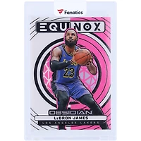 LeBron James Los Angeles Lakers 2024-25 Panini Obsidian Equinox #26 #6/49 Card