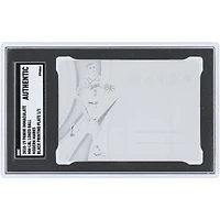 Lonzo Ball Los Angeles Lakers 2018-19 Panini Immaculate Collection Plaque d'impression noire #MM-LBL #1/1 SGC Carte d'authentification authentifiée