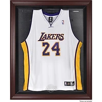 Vitrine de présentation encadrée en acajou avec logo de l'équipe des Los Angeles Lakers