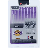 Luka Dončić Los Angeles Lakers 2024-25 Panini One And One Prizmania Case Hit #7 Card