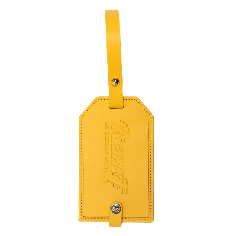 Étiquette de bagage de pluie Lusso Los Angeles Lakers