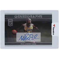 Carte Panini Elite Genregraphs 2023-24 dédicacée par Magic Johnson des Los Angeles Lakers #GG-MJL