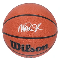 Ballon de basket-ball intérieur/extérieur Wilson Authentic Series autographié par Magic Johnson des Los Angeles Lakers