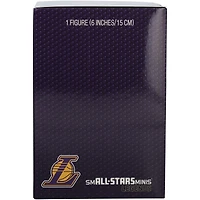 Figurine en vinyle Magic Johnson des Los Angeles Lakers smALL-STARS Minis Rare, couleur unie, 6 pouces