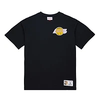 T-shirt Mitchell & Ness Shaquille O'Neal pour homme, noir, Los Angeles Lakers Hardwood Classics, NBA Legends
