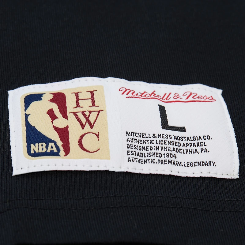 T-shirt Mitchell & Ness Shaquille O'Neal pour homme, noir, Los Angeles Lakers Hardwood Classics, NBA Legends
