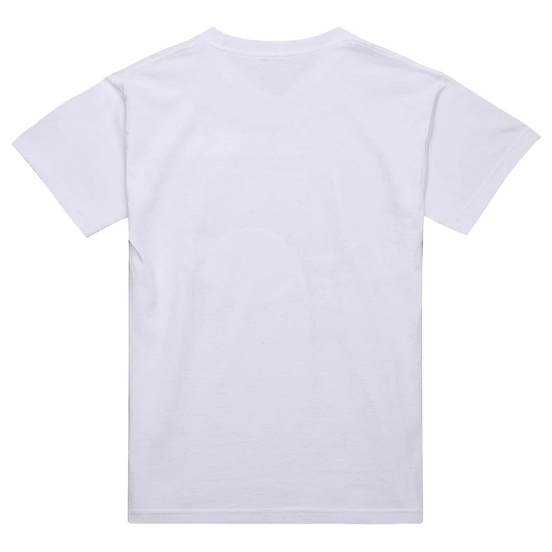 Men's Mitchell & Ness Shaquille O'Neal White Los Angeles Lakers SLAM Gradient T-Shirt
