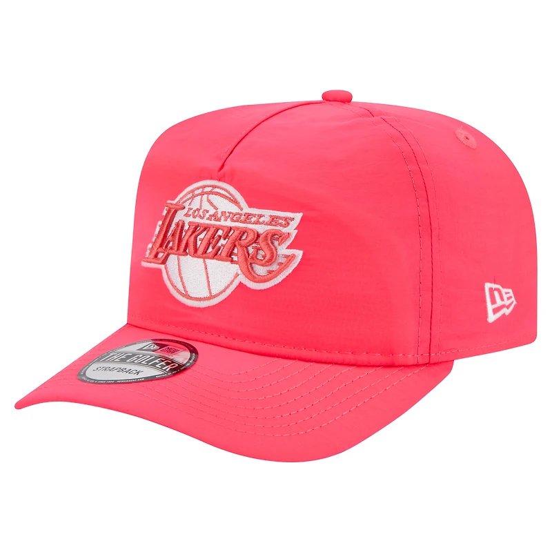 Casquette ajustable rose Los Angeles Lakers Injection Everyday Golfer de New Era pour homme