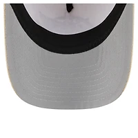 Casquette ajustable A-Frame 9FORTY tissée par injection pour homme New Era Tan Los Angeles Lakers