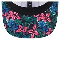 Casquette ajustable New Era blanche à motif floral Los Angeles Lakers 9SEVENTY pour homme